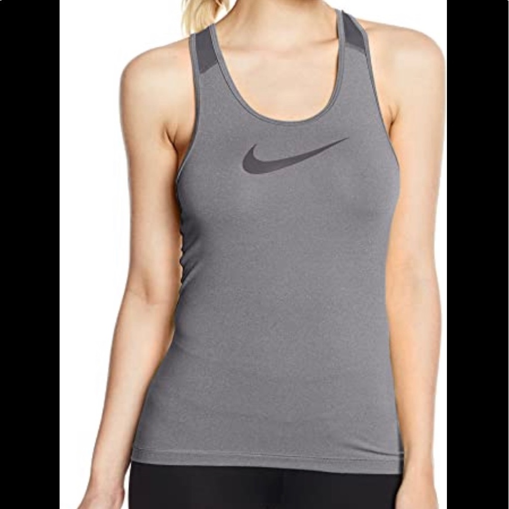 Grey nike drifit  tank top